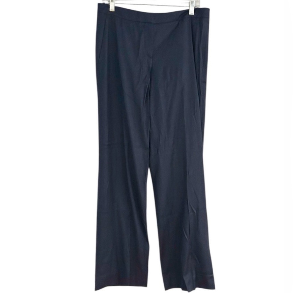 Boss Hugo Boss Wool Pants Size 6 Navy Blue Lightweight Wool Blend